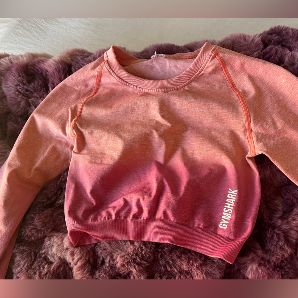 Gymshark cropped long sleeve